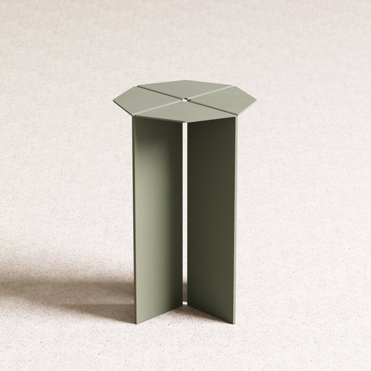 Octagon sidetable | Moss Grey